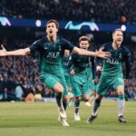 Dele Alli Instagram - UNREAL NIGHT!! WE’RE IN THE SEMIS!! 💙💙#COYS Ethiad Stadium, Manchester City