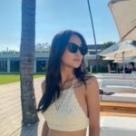 Della Delila Instagram – Absorbing Bali’s vibe and energy ⛅️ #BALIFORNIA