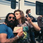 Dempsey Bryk Instagram - BTS Willow 1. bts fact: they actually had to edit these glasses out in post 2. my nickname on set 3. family dinner in great hall 4. we love #nandos 5. see above 🖕 6. most people don’t know Erin is a dentist as her day job. Here see her inspecting my lateral incisors 7. spent a lot of time alone handling my sword 8. see above. at horse training 9. no one told me we were going hiking 10. we went hiking.