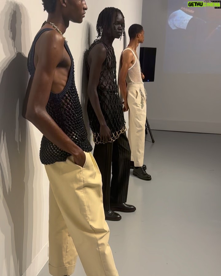 Denée Benton Instagram - Denée and @diotima.world : a love story 🇯🇲❤️🔥🇧🇸 #diotimaPS24 #nyfw