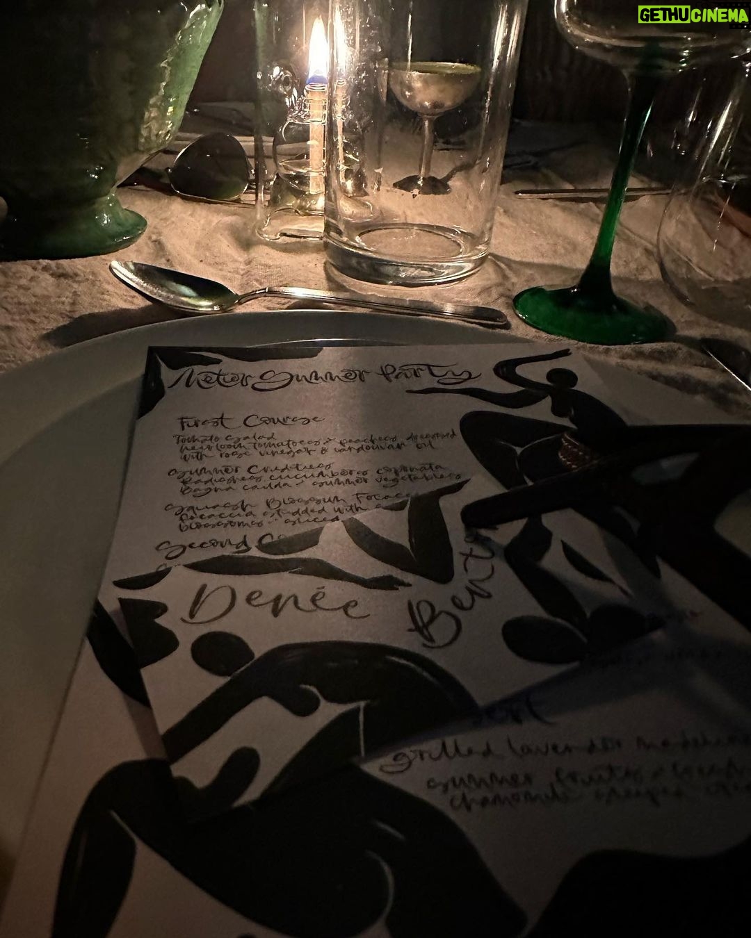 Denée Benton Instagram - 🪩 x @metier.london 🗝️swipe for unlocked grandeur Bridgehampton, New York