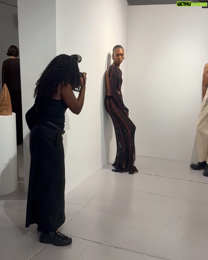 Denée Benton Instagram - Denée and @diotima.world : a love story 🇯🇲❤️🔥🇧🇸 #diotimaPS24 #nyfw