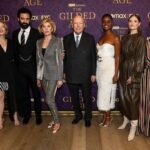 Denée Benton Instagram - All of these wild moments are so much better with you there @louisa_jacobson ☺️ . . #FYC event for @gildedagehbo 📷: @emiliomk thanks for capturing our love! (Should Marian and Peggy run off as lovers in Season 2 you guys?? I always say that they’re the true love story of the show ;))