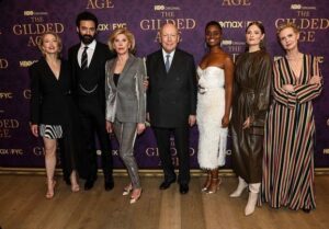 Denée Benton Instagram - All of these wild moments are so much better with you there @louisa_jacobson ☺️
.
.
#FYC event for @gildedagehbo 
📷: @emiliomk thanks for capturing our love! (Should Marian and Peggy run off as lovers in Season 2 you guys?? I always say that they’re the true love story of the show ;))