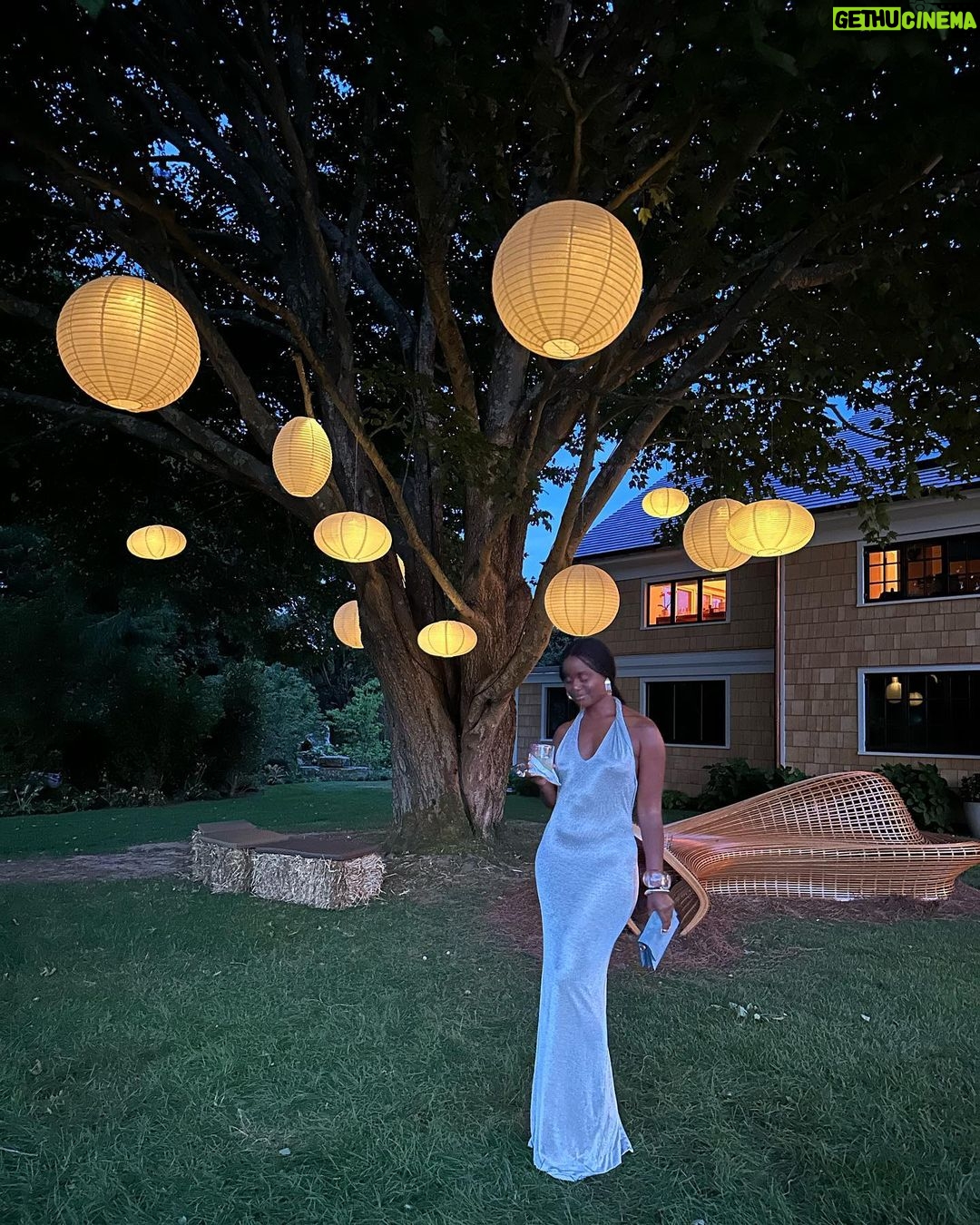 Denée Benton Instagram - 🪩 x @metier.london 🗝️swipe for unlocked grandeur Bridgehampton, New York