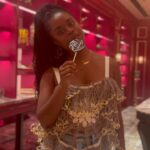 Denée Benton Instagram – A v sweet day 🍭💋
Thanks for letting me watch y’all win  @nyliberty !