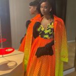 Denée Benton Instagram - Miss Peggy Scott was sighted at The Metropolitan Opera dripping in Christopher John Rogers . . . Undefeated dream team 🧡 Styling: @solangefranklin Makeup: @kellybellevue Hair: @geobrianhmu Tap for tags