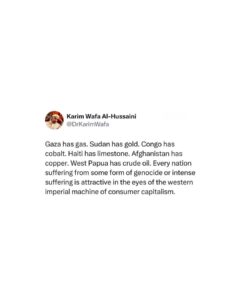Denée Benton Instagram - ‼️Content warning: 5th slide contains images of child abuse. . . Thinking a lot about divestment, where I feel capable, and where I feel paralyzed. How deeply we all have to swim in hypocrisy. Sometimes by choice, by ignorance, or abusive force (hello war tax). Noticing how much perfectionism aids my paralysis, how boycotting McDonald’s feels easy for my ego bc I don’t experience food scarcity, but thinking of changing the ways smartphones and electric cars are made can feel so vast that it leaves me with a defeated “but how?!?!”impossible!” 🇨🇩 Then I remember that every single one of these resources can be sourced without child labor, that every single community that’s ever been colonized could have been offered a FAIR trade deal instead of a slaughtered culture, and that this is an issue of who pr*paganda taught us to see as human vs commodity. I remember emergent strategy and how everybody doesn’t have to do everything for something important to get done. 🇵🇸 This #boycottblackfriday call by @dossevia is one of the mini actions that I’m joining to add to the many of all of us. Maybe it’s in your window of tolerance to join me? Maybe your action centers are elsewhere. Either way, I’m learning and loving the energy of not waiting for some “official” entity to announce that we’re allowed to start setting our own limits on how we participate in the bullsh*t. I’m committing to keep up the practice of returning perfectionism back to the principals of colonization that it came from and instead say yes to experimentation, possibility, and course correction again and again, as ritual, as often as I have to. #ceasefirenow #nonewtech #freecongo #emergentstrategy