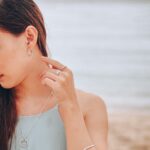 Denise Soong Ee Lyn Instagram - For that extra sparkle ✨ took the @theofficialpandora signature collection out for a date night, to feel extra pretty and I’m loving the sophistication of the pieces and the unique geometry of each. #PandoraSignature #shotforpandora