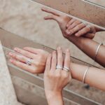 Denise Soong Ee Lyn Instagram - For that extra sparkle ✨ took the @theofficialpandora signature collection out for a date night, to feel extra pretty and I’m loving the sophistication of the pieces and the unique geometry of each. #PandoraSignature #shotforpandora