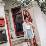 Denise Soong Ee Lyn Instagram - in the comfiest casual shirt from @lovebonito 💙 how was your Saturday!