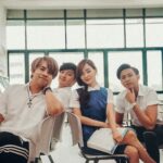 Denise Soong Ee Lyn Instagram - One of our last photos in this uniform. This was also my secondary school uniform (St Nicholas Girls, where are y’all at!) but change is inevitable. Watch the new vid to see our new look ✨ let me know what you think about it ❤️