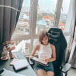 Denise Soong Ee Lyn Instagram - my work space where i have cried, laugh, slept. It's going to be a tough week ahead, but cheers to leaning back and hitting recline in the TITAN Evo 2022 from @secretlab. I’ve read that this is the most advanced and resilient leatherette the team has ever created: one that is 12x more durable than regular PU leather. To a more resilient chair, and a more resilient me. Get yours here: https://bit.ly/SecretlabXTitan @secretlab @titandigitalmedia