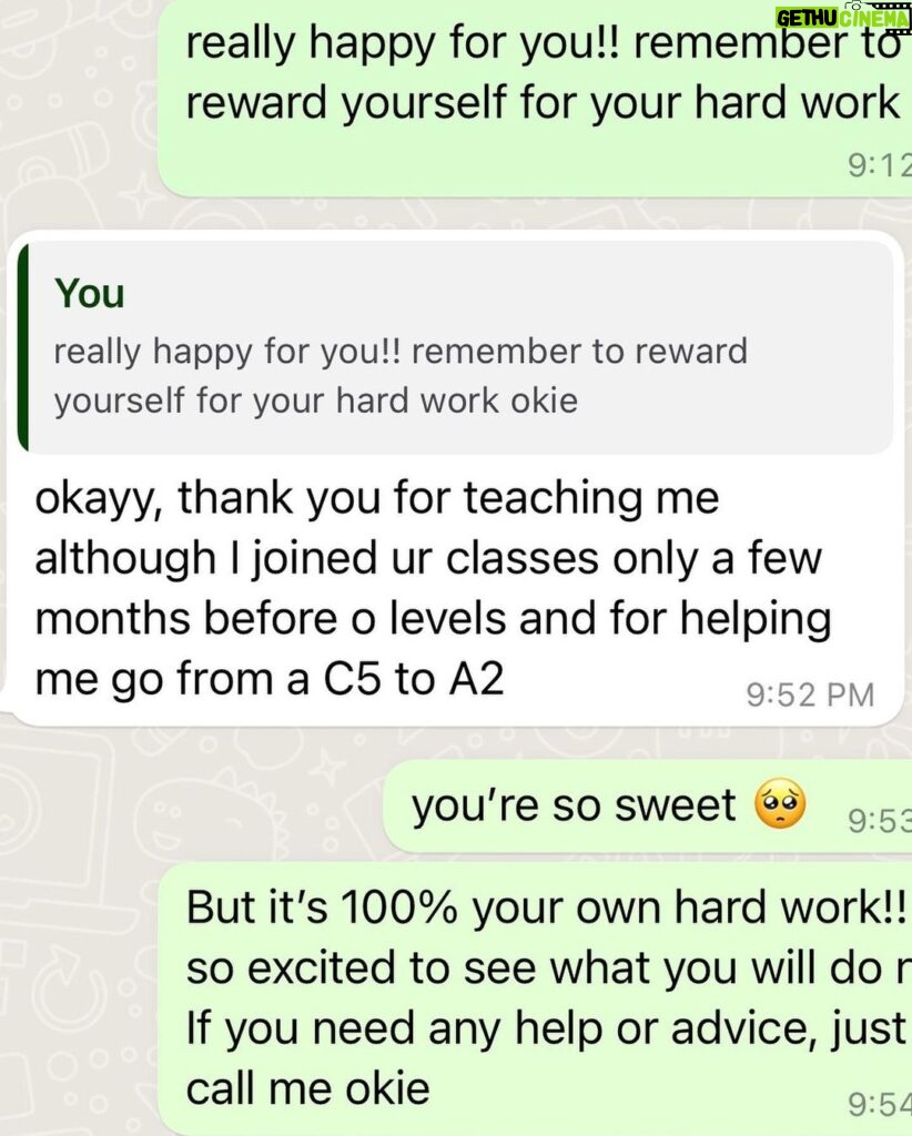 Denise Soong Ee Lyn Instagram - Hi, from the 2nd week of 2022 🤓 yesterday, the sec 4 batch of @puzzlesandco graduated with the entire batch clinching an A for math. I was so overwhelmed; I teared a little. Super grateful for the students I’ve met, the people who made puzzles education studio a reality, and for being able to do something I love so much ❤️ Today, I shared with a class that as an ip student, I have never actually taken the o lvls. A student challenged me to take the o lvl exam (as a private candidate) together with her batch & get the certification as a teacher too… so guess who is also taking her o lvls this year 🤓