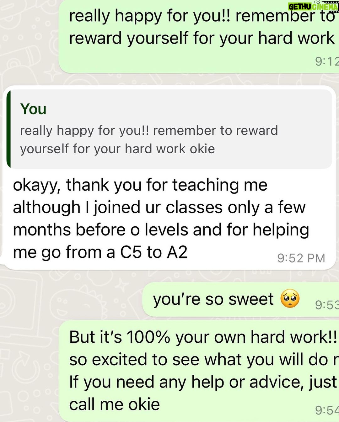 Denise Soong Ee Lyn Instagram - Hi, from the 2nd week of 2022 🤓 yesterday, the sec 4 batch of @puzzlesandco graduated with the entire batch clinching an A for math. I was so overwhelmed; I teared a little. Super grateful for the students I’ve met, the people who made puzzles education studio a reality, and for being able to do something I love so much ❤️ Today, I shared with a class that as an ip student, I have never actually taken the o lvls. A student challenged me to take the o lvl exam (as a private candidate) together with her batch & get the certification as a teacher too… so guess who is also taking her o lvls this year 🤓