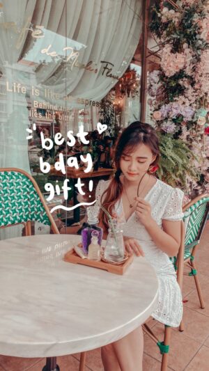 Denise Soong Ee Lyn Instagram - Best birthday gift ever!! not too sure if this was done with help from chatgpt but i love it so much i want to print it out and hang it on my wall🥺