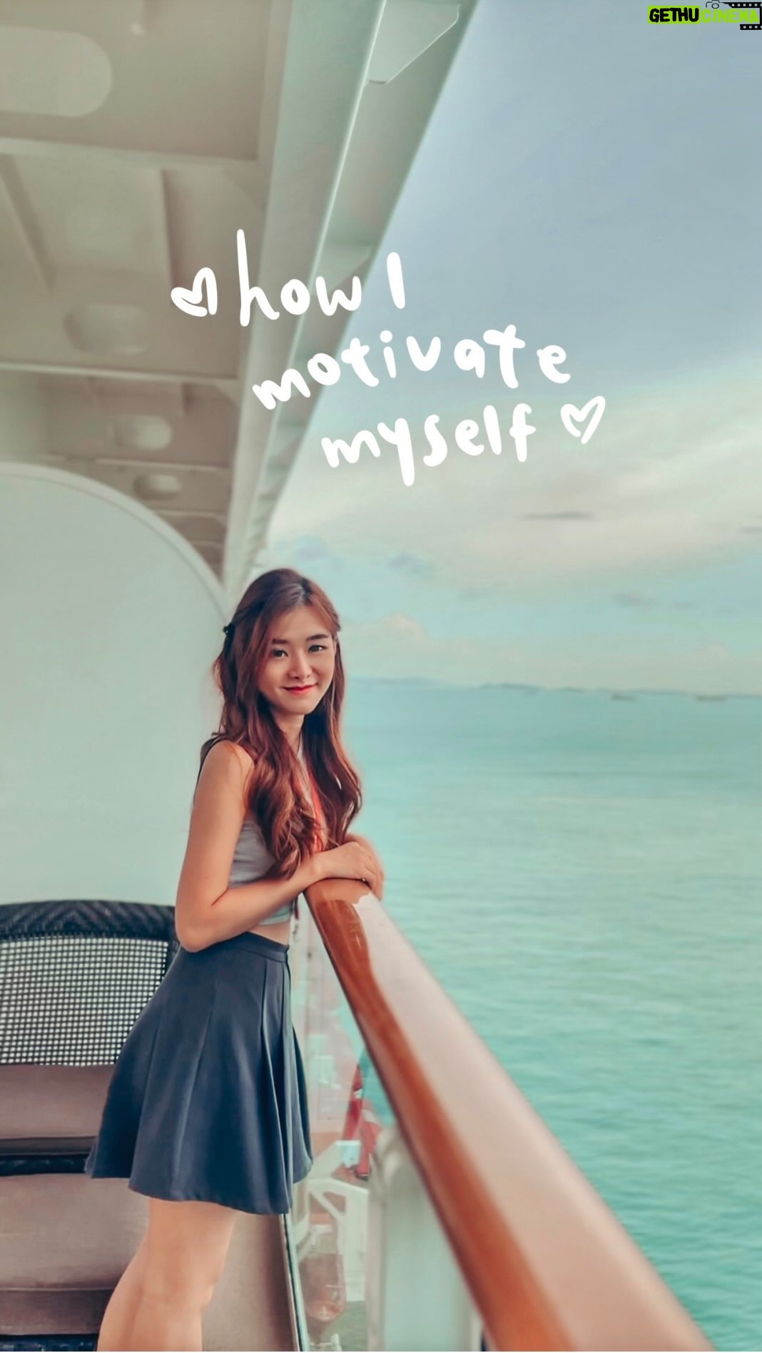 Denise Soong Ee Lyn Instagram - 5 ways to motivate yourself to work 👇🏻 1. Celebrate small wins 2. Break tasks down into bite size pieces so it will be easier to tackle 3. Work hard, play harder: this was a reward trip for all the hard work in 2022 onboard @resortsworldcruises there’s something so peaceful being out at sea, i can’t wait to be back again 4. Always remember your why, it’s easier to get lost in the detail and buzz of each day. 5. Set milestones with deadlines Keep on keeping on!