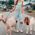 Denise Soong Ee Lyn Instagram - Did you know goats scream when they get excited? 🤣