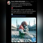 Deniz Uğur Instagram - Twitter (X) hesabı olanlar lütfen DESTEK olabilir mi? G*zze’nin gündemden düşmesi kabul edilemez. #FreePalestineFromIsrael 🇵🇸🌍🇹🇷