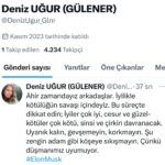 Deniz Uğur Instagram - X hesabım kapatılana dek DESTEK olabilirsiniz✔️ #Twitter 🔴 Bir yerden şu cümleyi duyduğumu hatırlarım: “Herkesin bir fiyatı vardır ve bu her zaman para değildir”… Eğer yayınlamış olduğum videoyu izlerseniz, tehdit mekanizmasının nasıl işlediğini anlayabilirsiniz. Şeytan, insanları nefsî ve ahlâkî zaaflarından ustalıkla yakalar. Korkanların niye korktuğunu şimdi herkesin anladığını düşünüyorum.