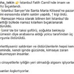 Deniz Uğur Instagram - Bence çok doğru bir analiz @baha_tekin ☝🏼 İnsanlar korku, öfke ve nefretle doldukça dünyada kötüler palazlanır. Şeytanın tuzağı dediğimiz budur. Zor sınav dediğimiz budur. Bugüne kadar kendinize “niye hayatta kötüler kazanıyor” diye sorduysanız, cevabı tam da budur. Çünkü o tuzağa hep düştük. Negatif, negatifle besleniyor. Gıdalarını kesmemiz lâzım. Bizim, iyilik tarafını sevgi, metanet ve merhametle besleyip güçlü kılmamız lâzım. Safları sıklaştırmak ancak böyle olur. İnancı sarsılan, umudu kalmayan, karanlığa düşen, düpedüz tehlikeye girer. Bence “sabır” tahammül etmek değildir, dünya hayatındaki olaylara bir adım yukarıdan bakıp içindeki ilâhî mesajları doğru algılamaktır. Gerçekleşen herhangi bir olay kime, neye hizmet ediyor, bunu doğru okumak gerekir. Kötülerin silahları iyilerde yoktur ama iyilerin çok daha güçlü, bambaşka yardımcıları vardır. Eğer bilirseniz... #İyilikVardır cehennem ehli. Kazanamayacaksınız.