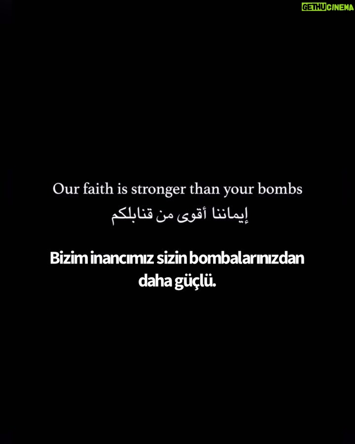 Deniz Uğur Instagram - Birinin bu videoya Türkçe seslendirme yapması gerekiyordu. Sesim size feda olsun…🇵🇸🌍🇹🇷 #DESTEK ❤️