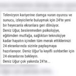 Deniz Uğur Instagram - Her birimizin hayatında ilâhî plan işliyor☝🏼 Çok yakında, tam sizinle hayal ettiğimiz kalitede bir formatla @yirmidorttv ekranlarındayım🍀 Şimdi haber düştüğü için duygulanarak paylaşıyorum💕 Tanıtım videomuzu da paylaşacağım. Sizleri bekliyorum💕🍀🧿 #YirmiDörtTv