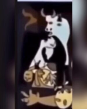 Deniz Uğur Instagram - Paylaştığım videoda yer verdiğim “The Simpsons” bölümü hangi yılda yapıldı bilmiyorum, bu sıralar çok paylaşıldığı için dikkatimi çekti. Bir yılbaşı gecesi görülüyor. Ama hava çok sıcak (iklim değişikliği) ve enerji kesintisi kaosa neden oluyor (beklenen siber saldırı). Yanardağ patlaması (yeniden faaliyete geçen volkanlar) da görülüyor. Dikkat ederseniz, bölümün bir yerinde, yoldan geçen adamın taşıdığı bir tablo (Guernica’yı stilize etmişler) var. Videonun sonuna o tablodan detay alıp ekledim. Orada mesajlar var. N*tanyahu’un bahsettiği İşaya kehanetlerini hatırlayın. Biliyorsunuz, Kudüs’e Süleyman tapınağının yeniden yapılması öngörülüyor. Ve bunun için önce o toprağın “kutsanması” yani kurban kanı dökülmesi gerekiyor. Belki benim tabloda gördüğüm dehşet detayları siz de fark edebilirsiniz. Doların üzerindeki (her şeyi gören) göz, bir boğa, can çekişen insanlar, kaos ve yıkıntı. Ve beni en çok irkilten, ellerinde şehit olmuş bebeğini tutan, başını yukarı kaldırıp haykıran, başörtülü kadın.
Sizinle paylaşmak istedim, belki benden daha fazlasını görüp yazabilirsiniz…
#TheSimpsons