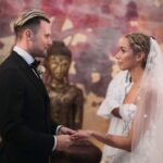 Dennis Jauch Instagram - Happy Anniversary mein schatz 💫 I can't believe it's been 2 years since we said "yes"!!! So much has happened since then...the world is literally upside down, but being in this with you by my side as my most stunning wife makes it all feel like a walk in the park. Thank you for being my ride or die through it all. It's only the beginning of our beautiful journey together ❤ And to everyone that got to join us on our most special day, I'm going through our wedding photos today & I'm laughing hard about the camera gold we captured at that after party! Absinthe is one hell of a drink 😭 #LeeAndDSaySi @leonalewis 😍 Tuscany, Italy