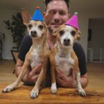 Dennis Jauch Instagram - Happy Birthday 🎂 To my 2 wonderful spirits Forest & Lily. I can't believe they have been with us for 9 years now 😭