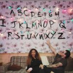 Dennis Jauch Instagram - We tried not to geek out over the @strangerthingstv pop-up. didn't last long 🤣