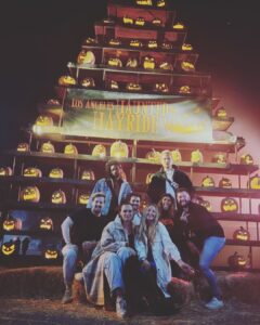 Dennis Jauch Instagram - Spooky Season 👻 Is our favorite season 🦇 @lahauntedhayride #LAHauntedHayride Los Angeles Haunted Hayride