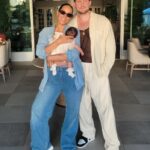Dennis Jauch Instagram – first road trip with little Carmel and she loved it 😍 can’t stop kissing her little face Del Mar, California