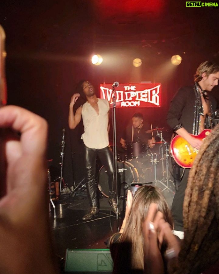 Dennis Jauch Instagram - Been a while since mom & dad stayed out until the lights came on....until you remember the baby's up at 7am 🫠 Viper Room