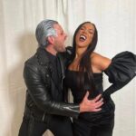 Dennis Jauch Instagram – Halloween lewks with bae. Also swipe to see my failed attempts at giving face with fangs 🤌🏻😭 Los Angeles, California