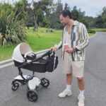 Dennis Jauch Instagram – Dad mode activate. 🚀 Pasadena, California