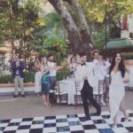 Dennis Jauch Instagram – Wedding szn with my ❤️‍🔥 Congratulations to our beautiful newlyweds friends Mr. & Mrs. Garland Laguna Beach, California