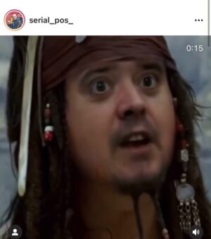 Denys Rodnianskyi Instagram - Покорили моё сердце❤️😄 Спасибо, @serial_pos_ , я - фан этого кино #piratesofthecaribbean #денисроднянский