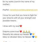 Denys Rodnianskyi Instagram - Hi, guys! I know @vysotskaya_artist personally more then 2 years. I bought her amazing paintings several times. She is a child faced with serious adult challenges. And she doesn’t give up. She doesn’t look for gratuitous help, she is already able to earn it with her work in her 16yo.💪🇺🇦❤️ Please find her appeal next to her picture. She speaks English, you can text her, and buy some of her works. It is vital for her now… Thank you! @vysotskaya_artist Kyiv, Ukraine