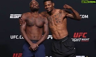 Derek Brunson Instagram - Happy anniversary Son Mar20.2021 Derek Brunson ends the winning streak of Kevin Holland, when he defeats him by unanimous decision @trailblaze2top . I’m so proud of you after your last win. Sorry we couldn’t be twinning in the wins . Soon ! Sincerely Dad Houston, Texas