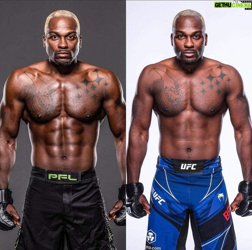 Derek Brunson Instagram - PFL vs UFC physique. I saw the debates online Steroid / PEDs or natural. Answer : never took any steroids or peds ever . Attention to details , no sodas , no chips , no candy , 10-15 miles of running for 10-12 weeks . The motivation was different ! 😤 💰 . 📸 @mattburnphoto are different Wilmington, North Carolina