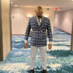 Derek Brunson Instagram – Headed to the arena . Time to clock in ! #BlondeBrunson . Thanks to everyone who supports my journey . Let’s work. God bless 😤 👔 @markrussellco Houston, Texas
