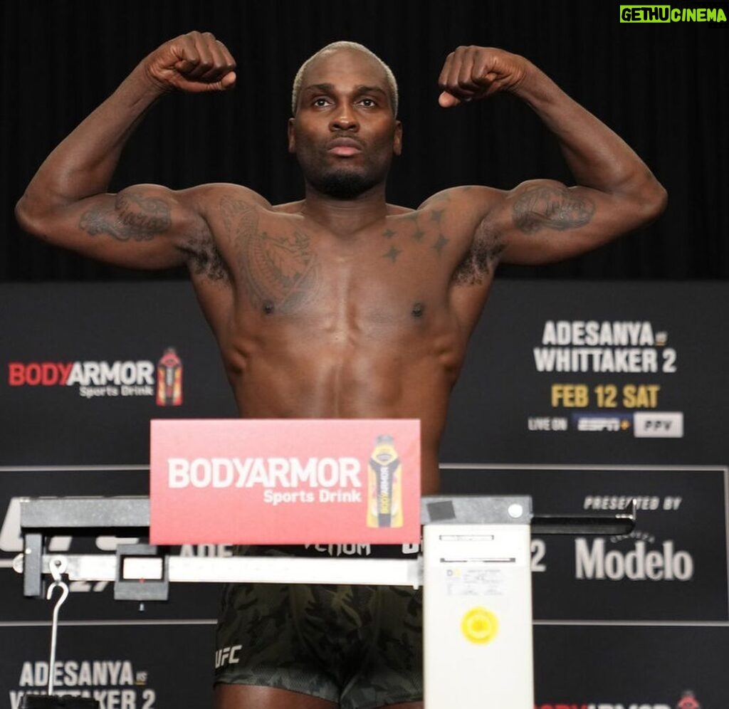 Derek Brunson Instagram - All of the work is done . 20th UFC fight . Tomorrow we secure the title shot ! #UFC271 Houston, Texas