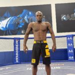 Derek Brunson Instagram - Another week in the books . 2 weeks from today ! 😤 #BlondeBrunson #BuiltDifferent Fort Lauderdale, Florida