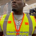 Derek Brunson Instagram - When the boss says “Someone called out, you have to work a double” 😂😂😂 Fort Lauderdale, Florida