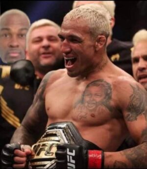 Derek Brunson Instagram - One time for the culture . The culture went 4-0 in 2021 . #undefeated #BlondeBrunson #BlondeCharles 😤😂👱🏾‍♂️