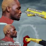 Derek Brunson Instagram - The prospect slayer reporting for duty #BlondeBrunson 😂😂😂 , no one in the game is safe . I might take out O Malley or Hasbulla next 💀 Wilmington, North Carolina