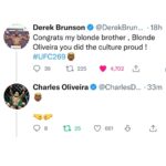 Derek Brunson Instagram - One time for the culture . The culture went 4-0 in 2021 . #undefeated #BlondeBrunson #BlondeCharles 😤😂👱🏾‍♂️ Wilmington, North Carolina