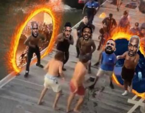 Derek Brunson Instagram - In Mike Perry we trust 👊🏾😂😂😂 . 📸 @undisputedtake