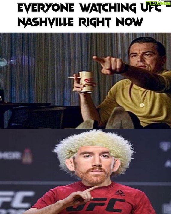 Derek Brunson Instagram - Me watching UFC Nashville right now 😂😂😂 Nashville, Tennessee
